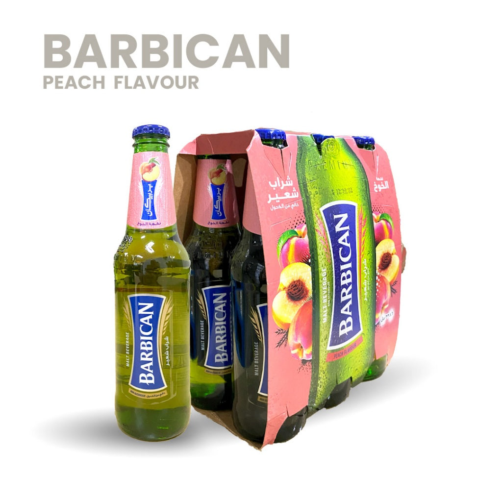 Barbican Peach Set (6 Bottles x 330ml)